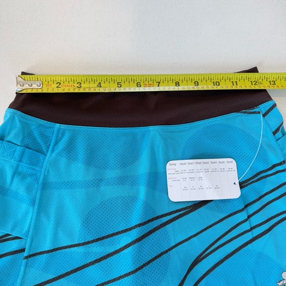 NWT Runningskirts.com Running Golf Skirt/Skort Womens 8 Blue Lightweight Pockets - Picture 7 of 13